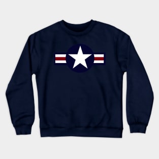 USA Fighter Insignia Crewneck Sweatshirt